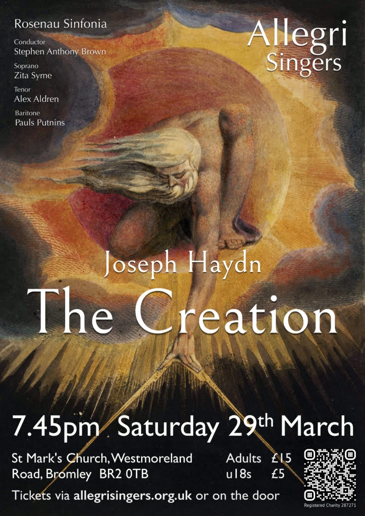 Zita Syme Soprano - Joseph Haydn's The Creation with the Allegri Singers