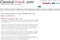 View the BBC Music Magazine article about Zita Syme (PDF format)
