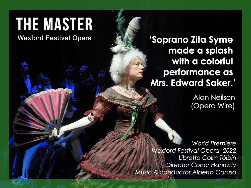 Zita Syme, Soprano - read Reviews